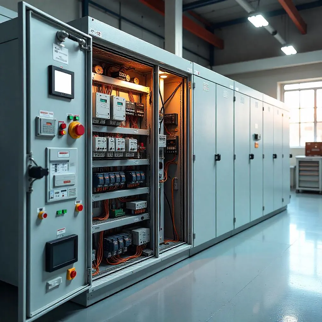 Produto: instalacao de paineis de controle industriais